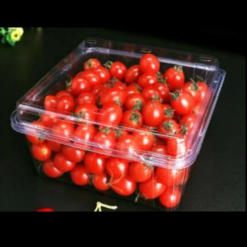 Фруктовая коробка с крышкой 175*175*90 мм hgf-1000g