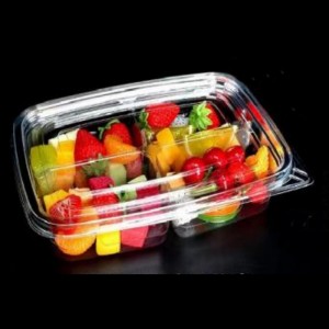 Четыре-compartment Salad Box нижняя 245*175*45 мм hgf-fg4